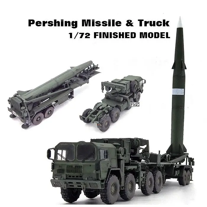Pershing II ракета и грузовик 1/72 Готовая модель |