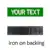 Вышивка Изготовленное На Заказ Имя Текст Патч Полосы значок Утюг На Или Шить На Или крючок Подкладка Патчи Для Одежды Рюкзак Шляпа BR-01
