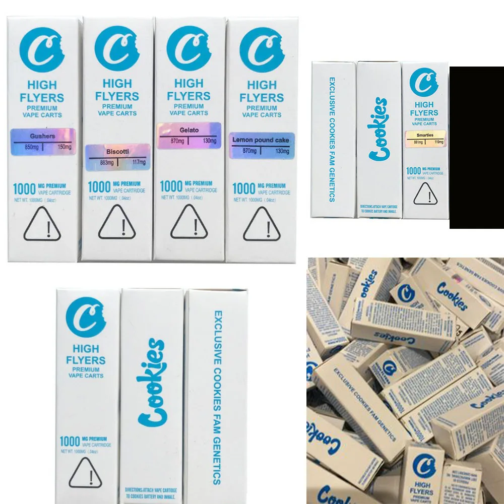 0.8ml 1.0ml Cookies Push High Flyers Packages Cart Empty vape packaging | Дом и сад