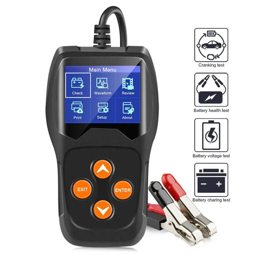 

For KONNWEI KW600 Universal Battery Tester 12V Car Motorcycle Battery Detector