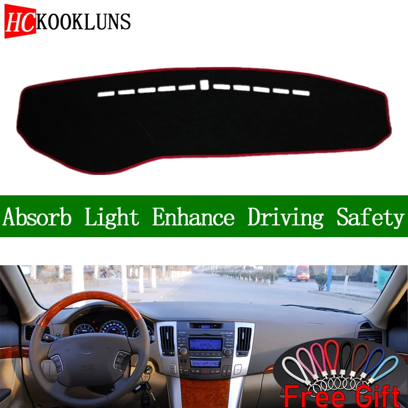 

For HYUNDAI sonata NF NFC 2009 Car Dashboard Cover Dash Mat Dash Board Pad