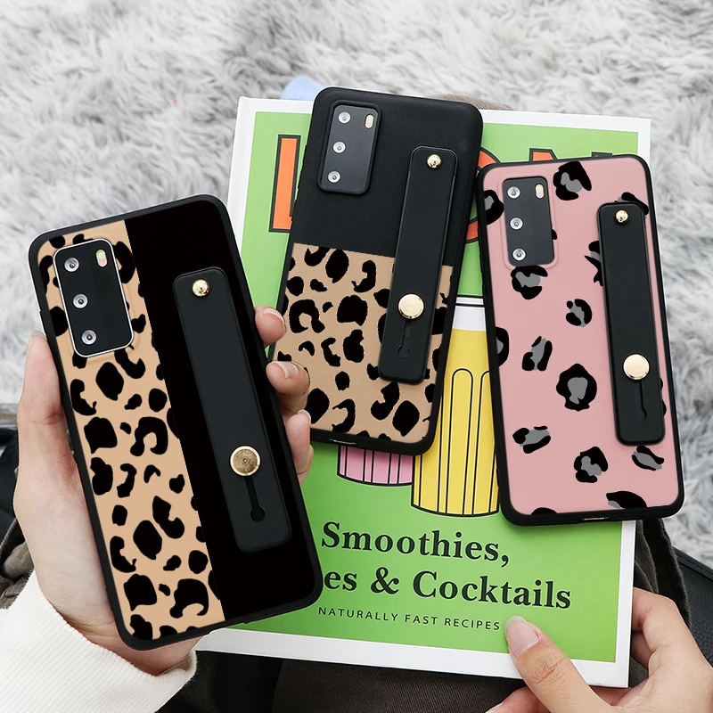 Чехол с ремешком на запястье для Huawei Nova 5T 7 8 SE Honor 9X 9 10X 10i 10 20 30 S Lite Pro Play 9A 9C 9S 8A 8X Y6P Y7P