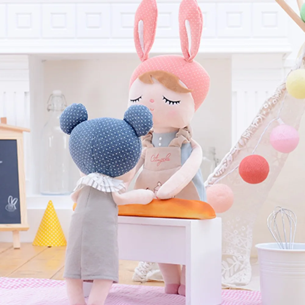 Кукла Metoo, креативное моделирование, подушка для кроликов, Kawaii, плюшевое животное, мягкая игрушка, 13/15 дюймов, куклы для детей, рождественский подарок