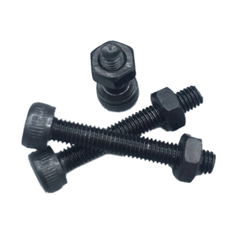 Najtaniej 500 sztuk klasy 12.9 czarny M3 M4 M5 wewnętrzna śruba sześciokątna śruby mocujące zestaw asortyment zestaw zestaw