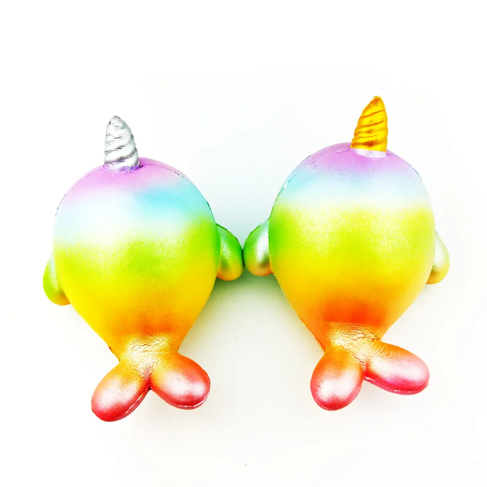 Creamiicandy Narwhal мягкий медленно растущий крем ароматические подарки для снятия стресса детские игрушки