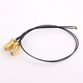 

for NGFF M.2 WIFI WLAN 3G 4G Modules 2 Pieces Pack IPEX / MHF4 to RP-SMA Antenna Pigtail for Desktop PC Computer Accessories