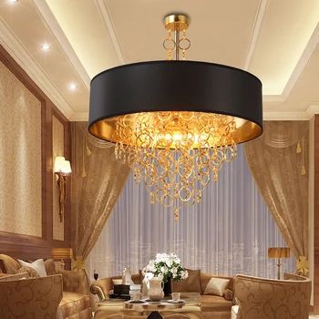 

Pendant Light Indoor Light Big Promotion Post Modern Simple Globe Gold Circle Design for Living Room Restaurant LED Bulbs Iron