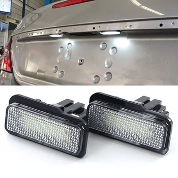 

LED 12V Car License Plate Light For Mercedes Benz CLS Class W219 CLS500 CLS550 CLS55 CLS63 W211 R171 AMG Auto Warning Lamp
