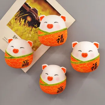 

Cartoon Pig Refrigerator Magnetic Paste Magnetic Paste Refrigerator Decoration Magnetic Paste Magnet Magnet Message Stick