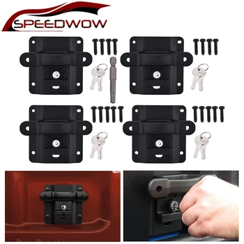 

SPEEDWOW 4Pack Box Link Tie Down Anchors For Ford F150 F250 F350 2015-2020 FL3Z-99000A64-B Bed Tie Downs Bed Cleat Box Link Kit