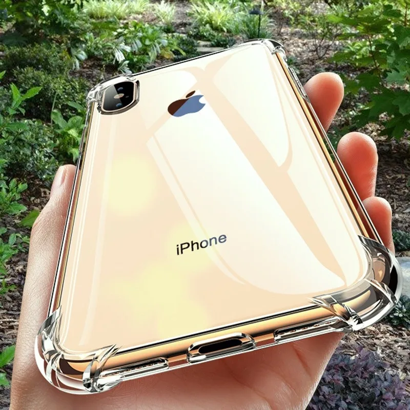 

Luxury Shockproof Clear Silicone For Iphone Xr Iphone Xs Max Case Iphone Xs X Case Apple Iphone 11 Pro Max Case 2019 5.8 6.1 6.5