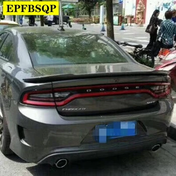 

Suitable for Dodge Charger spoiler high-quality ABS material car tail primer color tail pipe original style spoiler 2014-2017