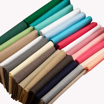 

Solid Color Cotton Sewing Fabric Patchwork Quilting Sewing Material Diy Handmade Series 20*25cm 4 Pieces/Pack P03-TJ1028