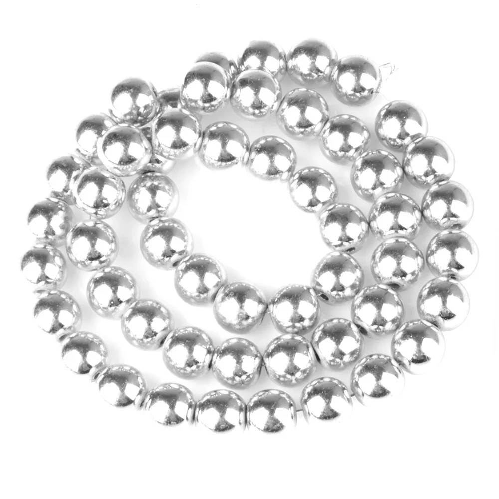2-10mm Perle di pietra di ematite naturale Perline distanziatrici rotonde allentate per risultati di creazione di gioielli Accessori per braccialetti fatti a mano fai da te-Colorato,3mm Circa 120