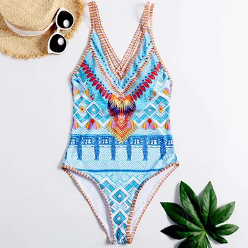 

Printed Design Underwear Vintage Women Ladies Two Piece Polyester Material Sexy Underwear Bra Lingerie Set bikini 2020
