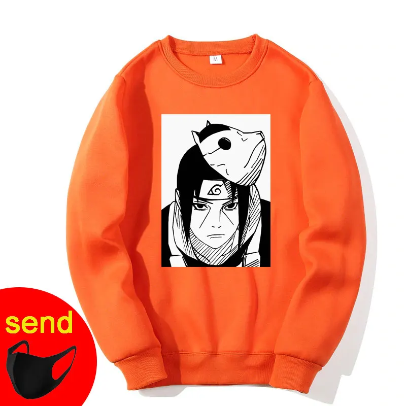 Orange Sweatshirts Naruto Harajuku Japanese Anime Uchiha Itachi Printed Men's Hoodies Male Streetwear Men Brand Hip Hop Coat Orange Sweatshirts Naruto Harajuku Japanese Anime Uchiha Itachi Printed Men's Hoodies Male Streetwear Men Brand Hip Hop Coat