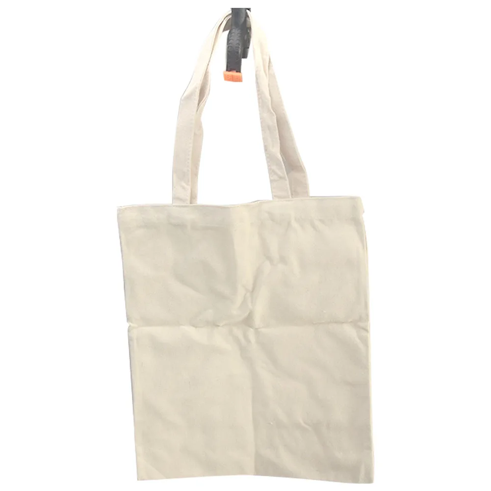 Шоппинг Повседневный складной брезентовый Экологичная Студенческая сумка мужская и женская домашняя Большая вместительная хозяйственная сумка натуральная модная однотонная