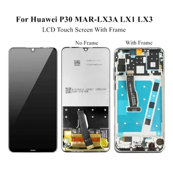 

LCD Display For Huawei P30 Lite Touch Screen Assembly Replacement For Huawei Nova 4e P30 lite Display MAR-LX1M LX1A