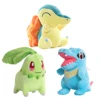 Pokemon Anime Pikachu Cyndaquil Chikorita Totodile Kawaii Plush Toy Stuffed Doll Christmas Halloween Gifts For Kids 1