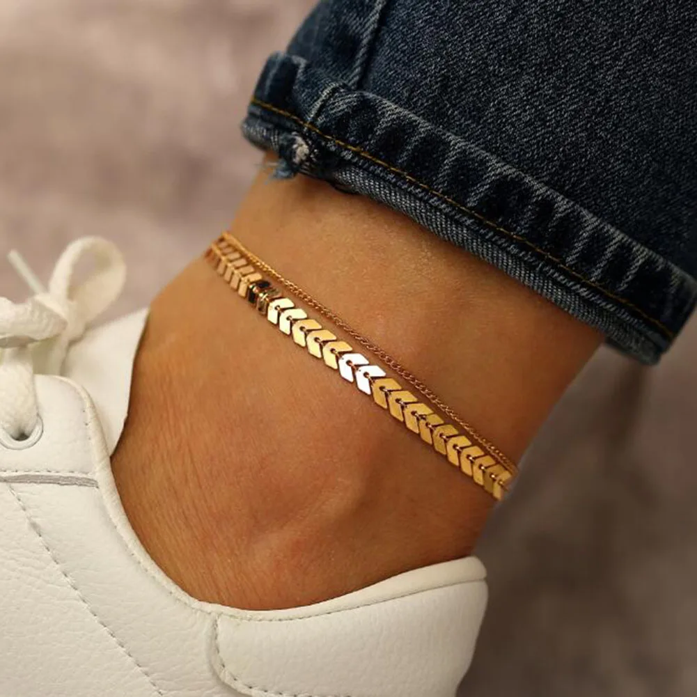 Anklets for Women Foot Accessories Summer Beach Barefoot Sandals Bracelet ankle on the leg Female Ankle gifts for women Anklets for Women Foot Accessories Summer Beach Barefoot Sandals Bracelet ankle on the leg Female Ankle gifts for women