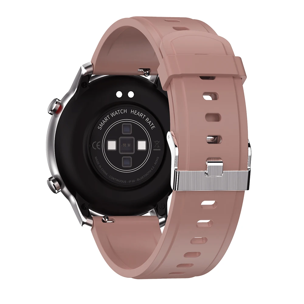 Для IOS Android бизнес часы для мужчин женщин Smartwatch Браслет Смарт часы IP68 Водонепроницаемый Носимых устройств мульти аналоговые циферблаты