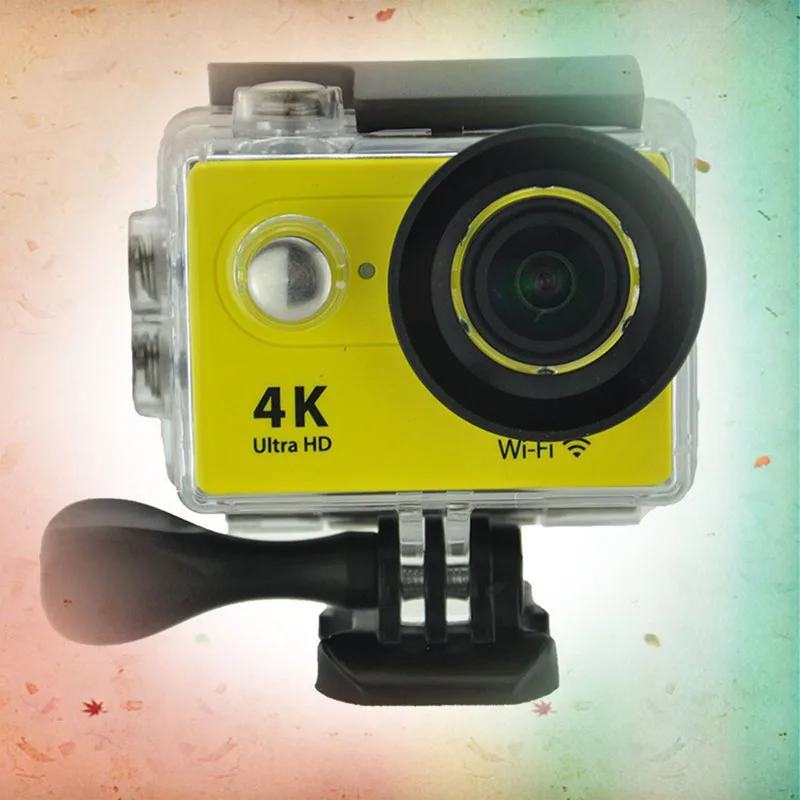 Subaquática à Prova Pro sem Hdmi Ação Esporte Câmera Ultra hd 4k - 30fps 1080p Wifi 2.0 170d Dveágua Cam Capacete Vedio ir h9 - Image 3