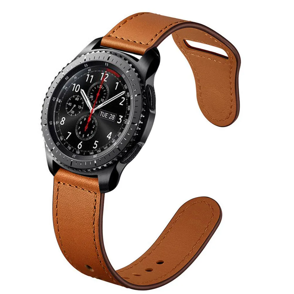 Ремешок 20 мм 22 мм для samsung gear S2/S3 Classic Frontier Galaxy Active 42/46 мм Huami Amazfit Bip huawei Watch GT 2 Ticwatch ремешок