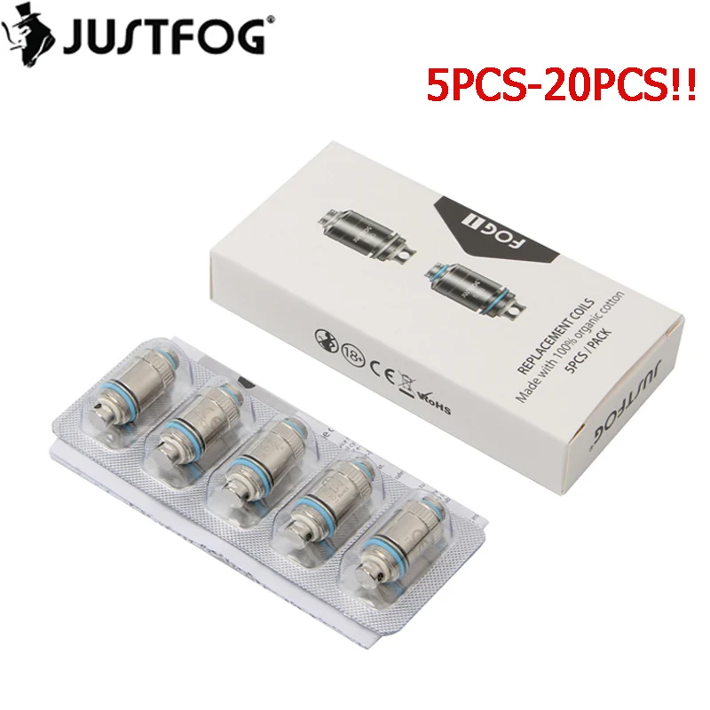 Оригинальный испаритель justfog1 5-20 шт. катушка Fog1 для электронной сигареты Justfog 1 I
