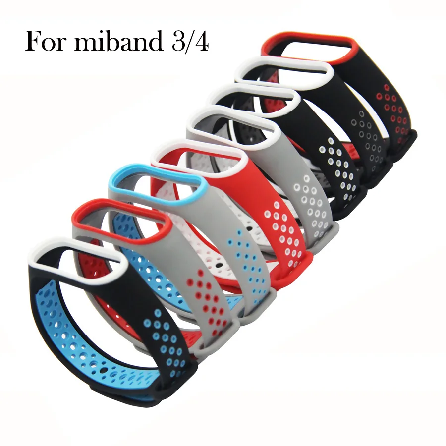 

For Mi Band 4 3 Strap Wrist Strap For Xiaomi Mi Band 3 4 Bracelet Silicone Miband 3 4 NFC Accessories Smart Mi band4 Correa