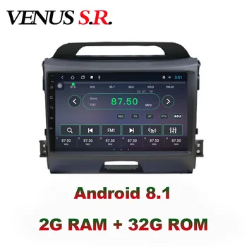 

VenusSR Android 8.1 IPS 2G+32G 8 CORE Car DVD Player GPS Navigation Multimedia For KIA Sportage R radio 2010-2017 car stereo