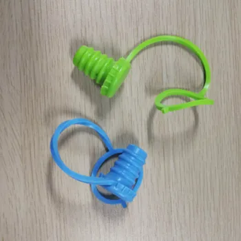 

Anti-lost 1PC Beer Wine Cork Stopper Hanging Button Food Grade Bottle Cap Seasoning Cover Kitchen Gadgets Silicone