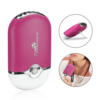 

Electric Portable Fans USB Rechargeable Handheld Mini Air Conditioning Fan For Eyelash Extension & Travel