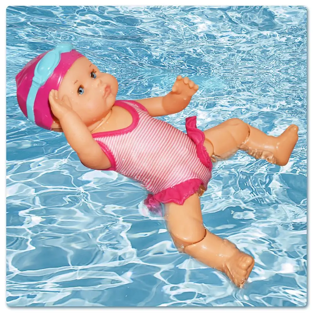 2019 Waterproof Electric Swimming Doll Kid Girls Toy New Bath Swimming Pool Waterproof Dolls Girls Toy 2