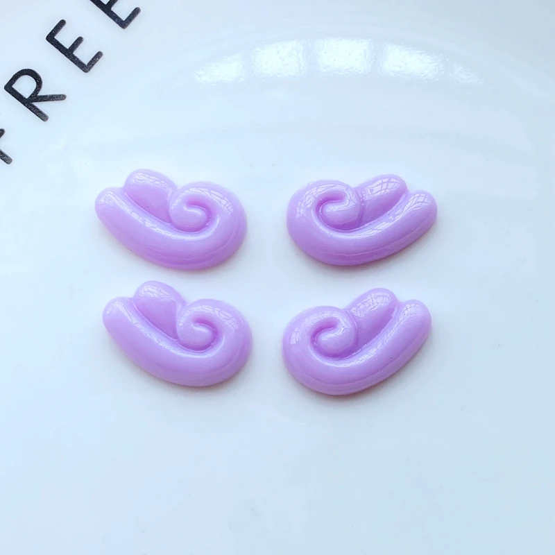 20Pcs Kawaii Resin Mixed Mini Wings Series Flat Back Cabochon Crafts Clothing DIY Scrapbooking Accessories L99