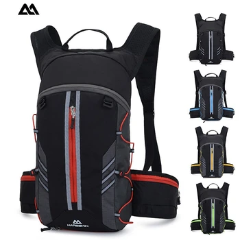 

Outdoor Cycling Hiking 10L Small backpack with night reflective strips Nylon Waterproof Wear resistant rucksack Foldable storage