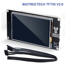 BIGTREETECH TFT35 V2.0 Сенсорная панель экрана 3,5 дюймов Смарт-управление для RepRap MKS GEN L V1.4 SKR V1.3 Ramps1.6 части 3d принтера