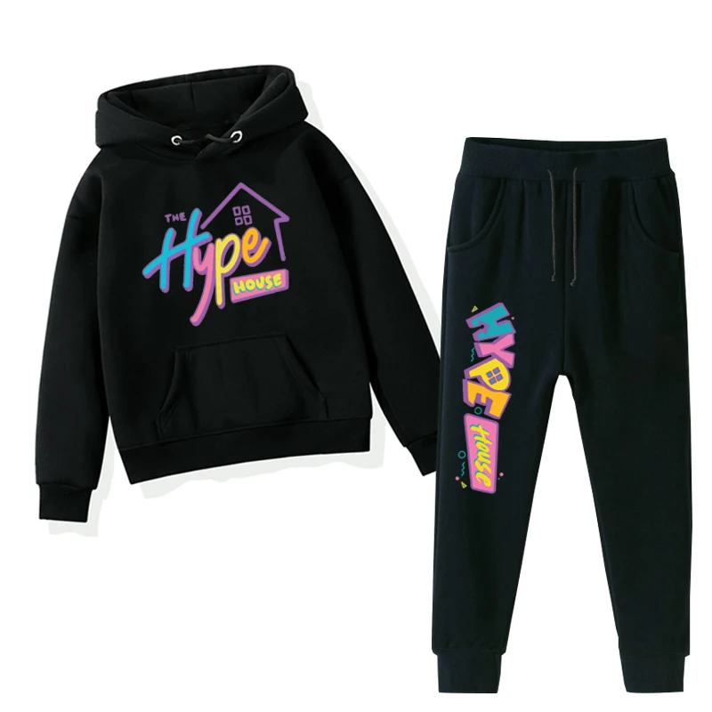 The Hype House sudaderas con niños y niñas, ropa para niños con capucha|Sudaderas con capucha y sudaderas| - AliExpress