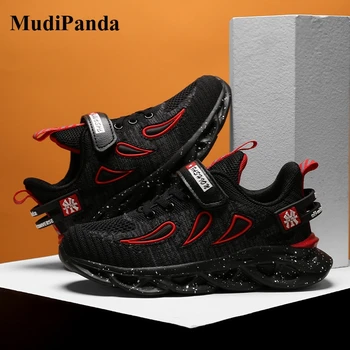 

MudiPanda 2020 Girls Sneakers Non-Slip Students Breathable Mesh Sport Running Spring/Autumn Boys Kids Shoes Casual