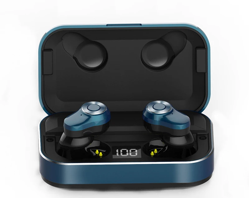 Teamyo A6 Bluetooth 5,0 настоящие беспроводные наушники TWS спортивные наушники с 3000 м коробкой 10 м подключение стерео наушники IPX6 Водонепроницаемый
