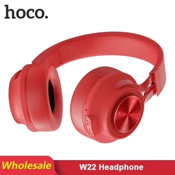 

HOCO W22 2 pcs/Lots Wholesale Wireless Headphones Bluetooth Stereo Foldable Headset Audio Mp3 Adjustable Earphones with Mic