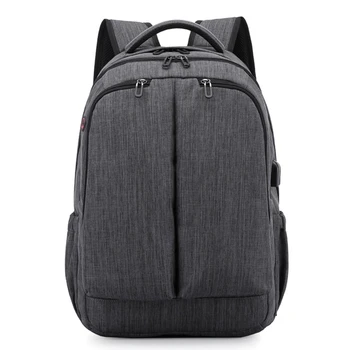 

2020 Business Function Commuting Travel School Backpack Oxford Water Proof Bags Unique USB Charging Interlayers Side Pockets