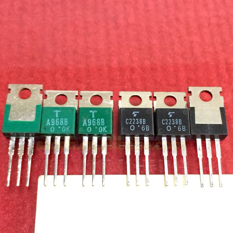 Matched Audio Transistors Repair 2SA968 & 2SC2238 Transistor Pair