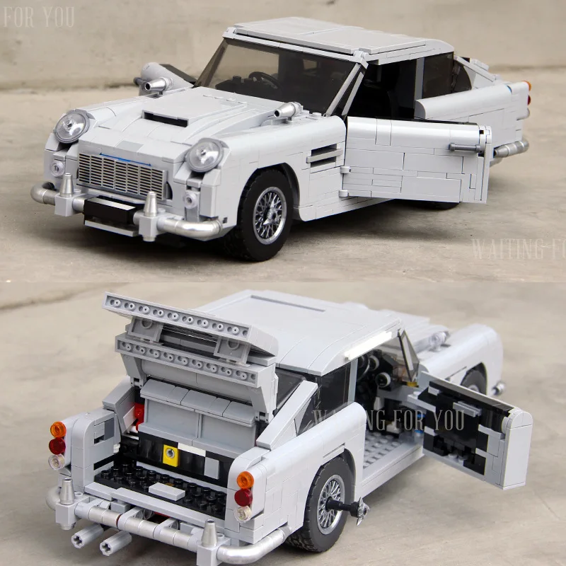 Совместимость с Iegoset 10262 Creator Expert 007 James Bond Aston Martin DB5 строительные блоки кирпичи модели классических машин игрушки подарок