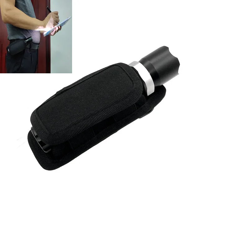 

Outdoor Multi-functional 360-Degree Rotating Flashlight Set of Casual Sports Pannier Bag Universal Flashlight Wallet
