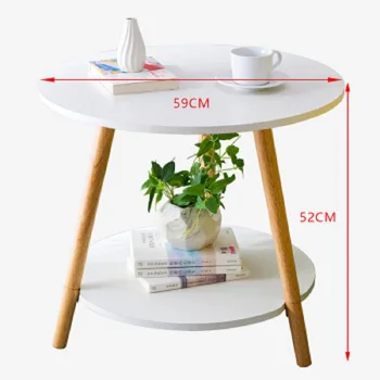 

Coffee table bedside sofa side table simple small round table small coffee table simple corner several Nordic small table
