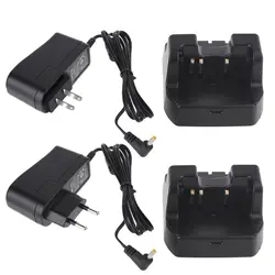 Adaptateur d'alimentation de Base de charge CD47 pour Yaesu/Vertex VX 160 VX 180, adaptateur secteur US/ue 