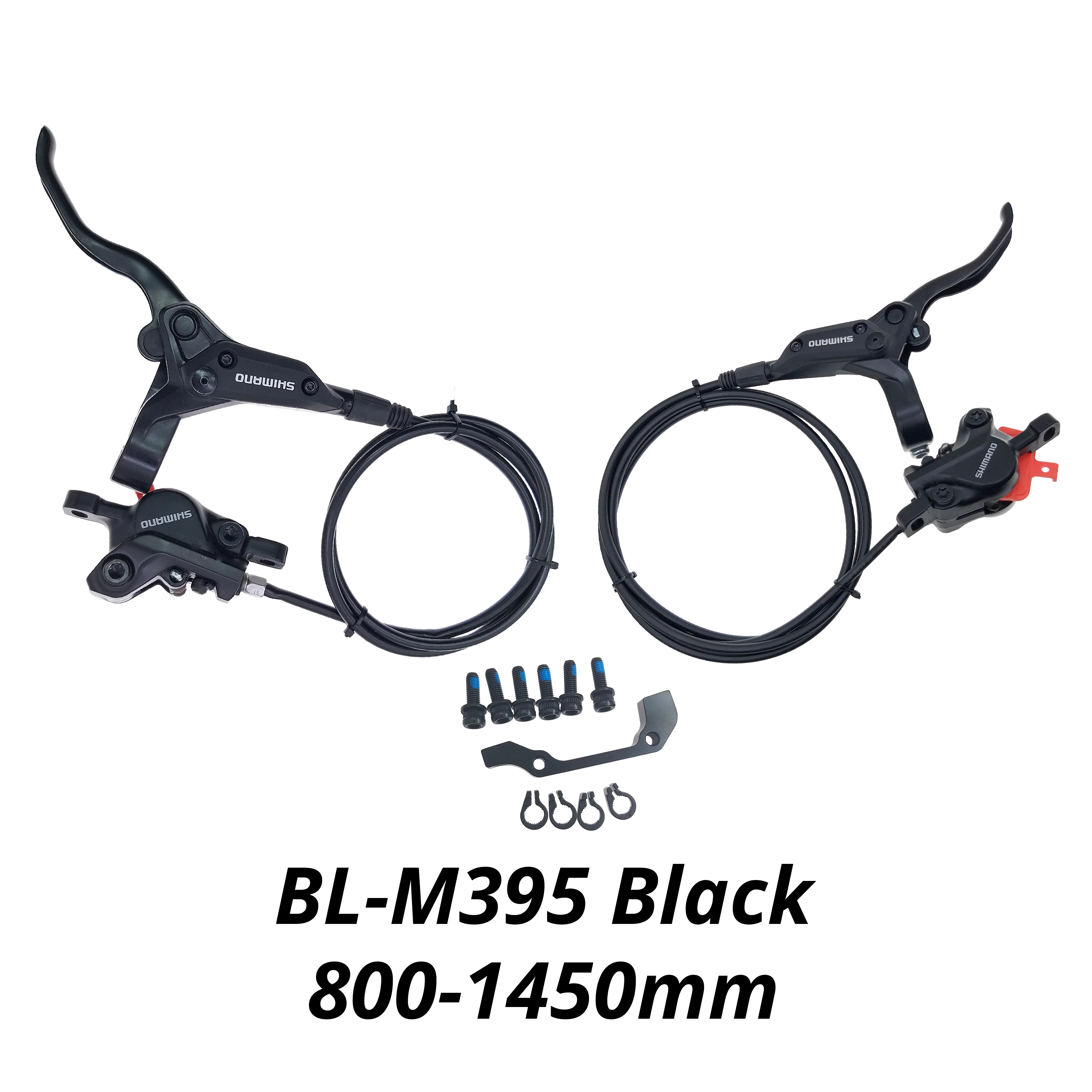 Shimano M395 M396 Гидравлический дисковый тормоз набор зажимов для переднего и заднего BR