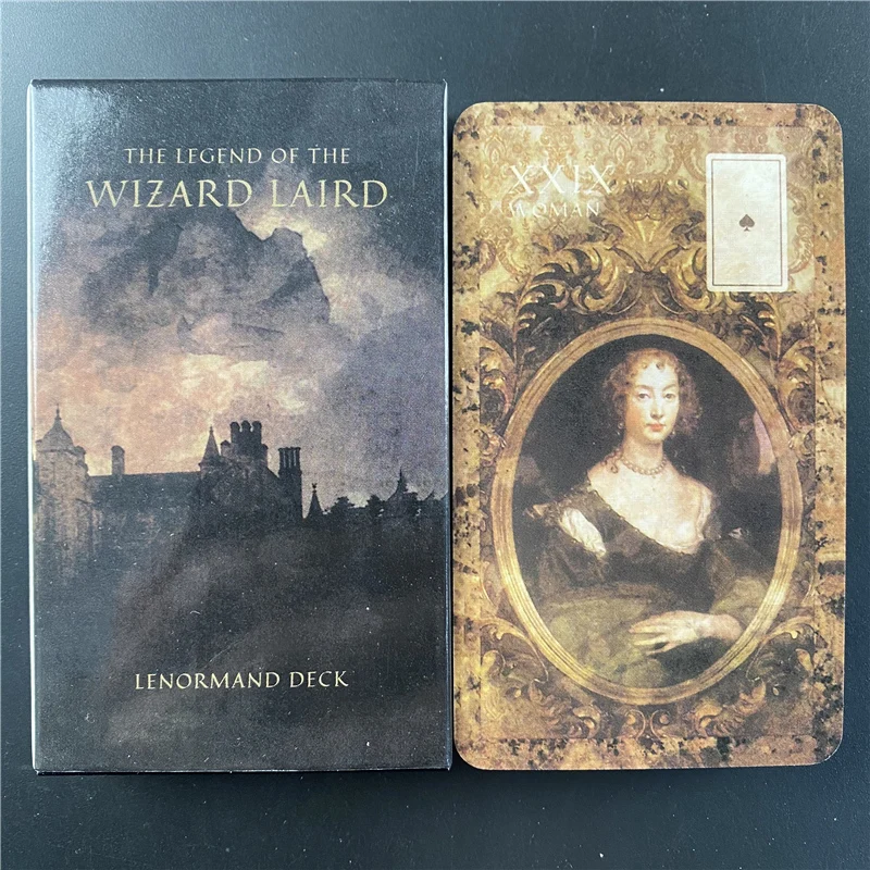 Фото The Legend Of The Wizard Laird Таро колода предсказания Оракл карточная игра игрушка подарок настольная игра Астрология священный самоуход №3
