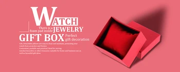 

3 Colors luxury Watch Box Leather Jewelry Wrist Watches Holder Display Storage Box Organizer Case Gift