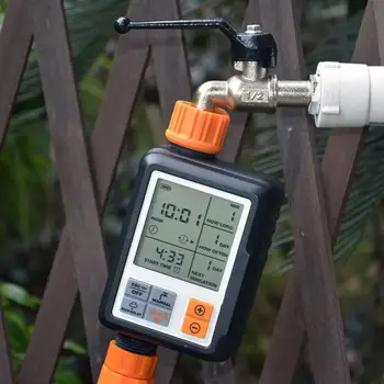 

Garden Irrigation Timer Intelligent Irrigation Automatic Water Timer Controller Digital Watering Timer for Garden Lawn Tools